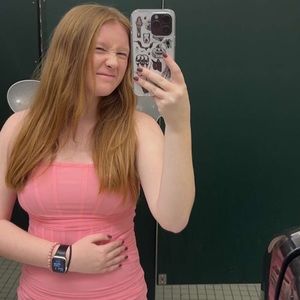 Boutique Pink Corset Dress